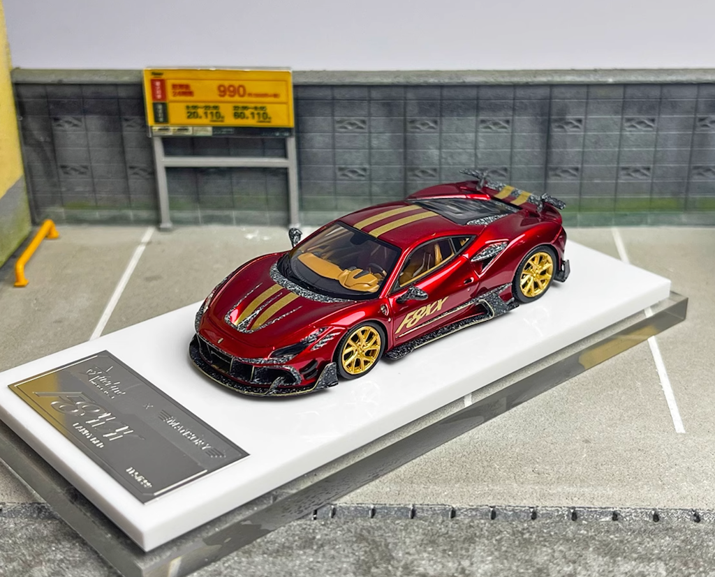 Amazon | 1/64 Fuelme Mansory マンソリー フェラーリ F8XX 水色