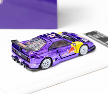 Load image into Gallery viewer, DK 1:64 HEC Plating Purple F40 Sports Model Diecast Metal Car New Collection