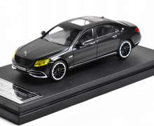 Load image into Gallery viewer, Master 1:64 Black S650 V12 Luxury Sedan Sport Model Diecast Metal Car New Collection