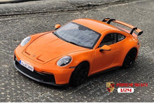 Load image into Gallery viewer, Bburago 1:24 2022 Orange 911 GT3 Racing Sports Model Toy Diecast Metal Car BN