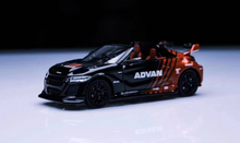 Load image into Gallery viewer, Mortal 1:64 Black S660 Advan Convertible Sports Model Diecast Metal Car New