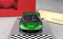 Load image into Gallery viewer, XF 1:64 Green F8 Tributo Racing Sports Diecast Model Metal CarNew
