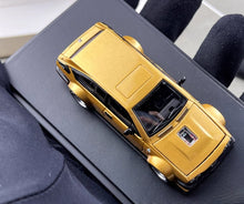 Load image into Gallery viewer, RM 1:64 Gold GTV6 Widebody Hatchback Sports Model Diecast Metal Car New Collection