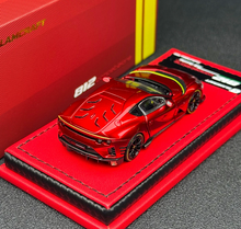 Load image into Gallery viewer, GLAMCRAFT 1:64 Red 812C Sports Open Model Diecast Metal Car New Collection