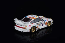 Load image into Gallery viewer, MH 1:64 White RWB 993 Happy Children's Day Sports Model Diecast Metal Car New Collection