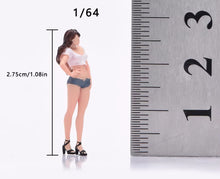 Load image into Gallery viewer, 1:64 Painted Figure Model Miniature Resin Diorama Toy Sand Beauty Girl Pretty