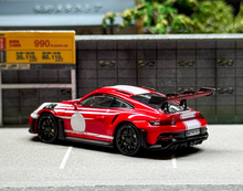 Load image into Gallery viewer, LMLF 1:64 Red 911 992 GT3 RS Racing Sports Model Diecast Metal Car New Collection