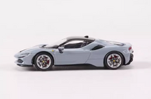 Load image into Gallery viewer, SOLO 1:64 Gray SF90 Super Racing Sports Model Diecast Metal Car New
