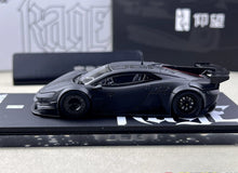 Load image into Gallery viewer, PSC 1:64 Black Yangwang U9 Racing Sports Model Diecast Metal Car New Collection
