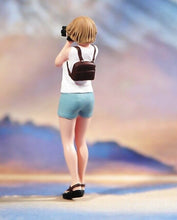 Load image into Gallery viewer, 1:64 Painted Unpainted Figure Model Miniature Resin Diorama Sand Shotting Girl New