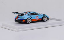 Load image into Gallery viewer, SOLO 1:64 Blue 2021 911 GT3 RS 992 Gulf Sports Model Diecast Metal Car New