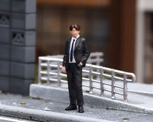 Load image into Gallery viewer, 1:64 Painted Figure Model Miniature Resin Diorama Business Man Woman Suit Set