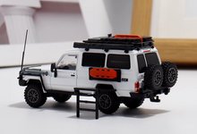 Load image into Gallery viewer, Autobots 1:64 White Land Cruiser J70 LC78 ORV SUV Model Diecast Metal Car New Collection
