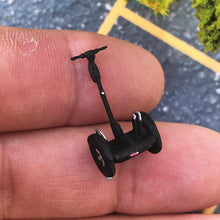 Load image into Gallery viewer, 1:64 Painted Figure Mini Model Miniature Resin Diorama Balancing Car Lady Sand