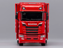 Load image into Gallery viewer, GCD 1:64 Red Scania S730 Enclosed Double Deck Tow Truck Model Diecast Metal