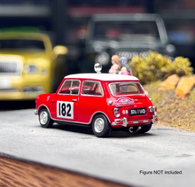 Load image into Gallery viewer, GCD 1:64 Morris Mini Cooper S Rallye #182 Sports Model Diecast Metal Car New Collection