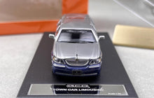 Load image into Gallery viewer, GCD 1:64 Silver Blue Stretch Limousine Continental Model Diecast Metal CarNew