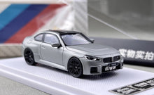 Load image into Gallery viewer, Howie 1:64 Gray M2 G87 Coupe Sports Power Model Diecast Metal Car New Collection