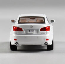 Load image into Gallery viewer, JKM 1:64 White IS350 Sedan Sports Model Diecast Metal Car New Collection