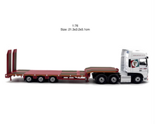 Load image into Gallery viewer, 1:76 White DAF XF Transporter Truck Model Diecast Metal Car New Collection
