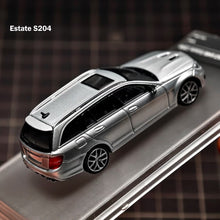 Load image into Gallery viewer, King 1:64 Silver C63 AMG Estate S204 W204 Wagon Model Diecast Metal Car New Collection