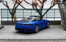 Load image into Gallery viewer, MINIGT 1:64 Blue 911 Targa Convertible Sports Model Diecast Metal Car #610 New