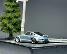 Load image into Gallery viewer, Zincit 1:64 Ice Blue 911 964 singer DLS Sports Model Diecast Metal Car New Collection
