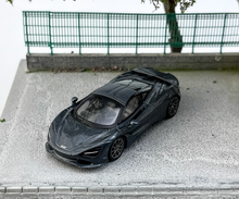 Load image into Gallery viewer, MINIGT 1:64 Gray McLaren 750S Racing Sports Model Diecast Metal Car BN