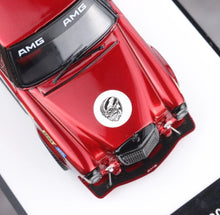 Load image into Gallery viewer, Glory 1:64 HEC Red 300SEL AMG #77 Sedan Sports Model Diecast Metal Car New Collection