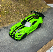 Load image into Gallery viewer, HM 1:64 Green Viper MK3 ACR Coupe Sports Model Diecast Metal Car New Collection
