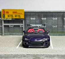 Load image into Gallery viewer, SW 1:64 JDM Miata MX5 Convertible Pandem Sports Model Diecast Metal Car