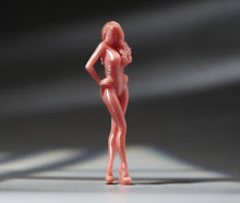 Load image into Gallery viewer, 1:64 Painted Unpainted Figure Model Miniature Resin Diorama Sand Pink Bikini Gal