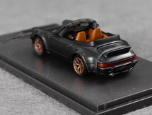 Load image into Gallery viewer, RM 1:64 Gray Singer 930 Turbo Study Convertible Model Diecast Metal Car New Collection