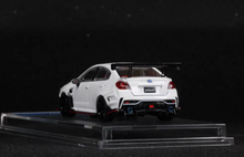 Load image into Gallery viewer, CM 1:64 White JDM STI WRX Varis Racing Sports Model Toy Diecast Metal Car BN