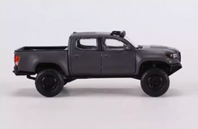 Load image into Gallery viewer, GCD 1:64 Matte Gray Tacoma Pickup Truck Sports Model Diecast Metal Car New Collection