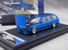 Load image into Gallery viewer, Mortal 1:64 Blue E34 Touring Wagon Sports Model Diecast Metal Car New Collection