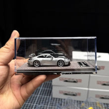 Load image into Gallery viewer, ZJWJ 1:64 GT Silver 911 GT3 Sports Model Diecast Resin Car New Collection