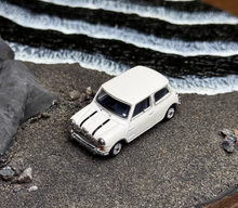Load image into Gallery viewer, GCD 1:64 White Austin Mini Cooper S Sports Model Diecast Metal Car New Collection