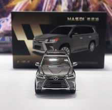 Load image into Gallery viewer, Masdi 1:64 Grey LX570 Luxury ORV SUV Sports Model Diecast Metal Car New Collection