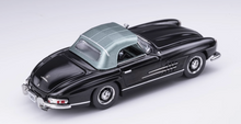 Load image into Gallery viewer, GFCC 1:64 Black Soft Top 1960 300SL Roadster Sports Model Diecast Metal Car