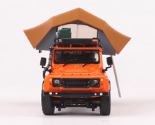Load image into Gallery viewer, GCD 1:64 Orange ORV Defender 6x6 Camper Tent SUV Model Diecast Metal Car New