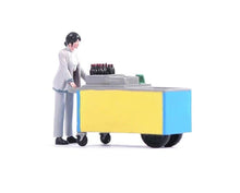 Load image into Gallery viewer, 1:64 Painted Figure Model Miniature Resin Diorama Sand Street Vendor Wardern Toy Collection