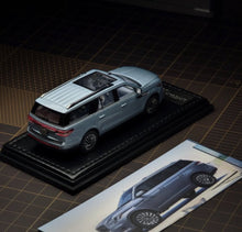 Load image into Gallery viewer, WTX 1:64 Blue Navigator L Full Sized SUV Sports Model Diecast Metal Car New Collection