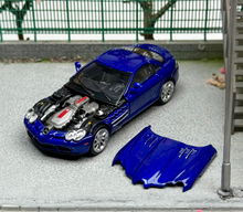 Load image into Gallery viewer, SH 1:64 Blue SLR Mclaren Coupe Racing Sports Model Diecast Metal Car New Collection