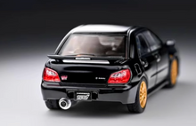Load image into Gallery viewer, 1:64 Furuya Black Impreza WRX STI VII 7 Sedan Sport Model Diecast Metal Car New