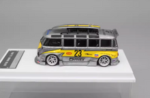 Load image into Gallery viewer, LMLF 1:64 Chase VW T1 #23 RWB Van Bus Camper Kombi Model Diecast Metal Car New Collection