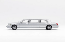 Load image into Gallery viewer, GCD 1:64 Silver Stretch Limousine Continental Model Diecast Metal Car New