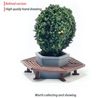 Load image into Gallery viewer, 1:64 Painted Figure Mini Model Miniature Resin Diorama Garden Street Parterre