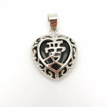 Load image into Gallery viewer, Nature Jade Love Pendant Necklace Gift Jewelry charm Blessing Adore Jewelry o