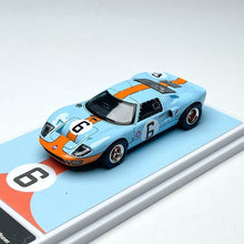 Load image into Gallery viewer, FY 1:64 Blue Gulf 1968 GT40 MK1 #6 Racing Sports Model Diecast Metal Car New Collection